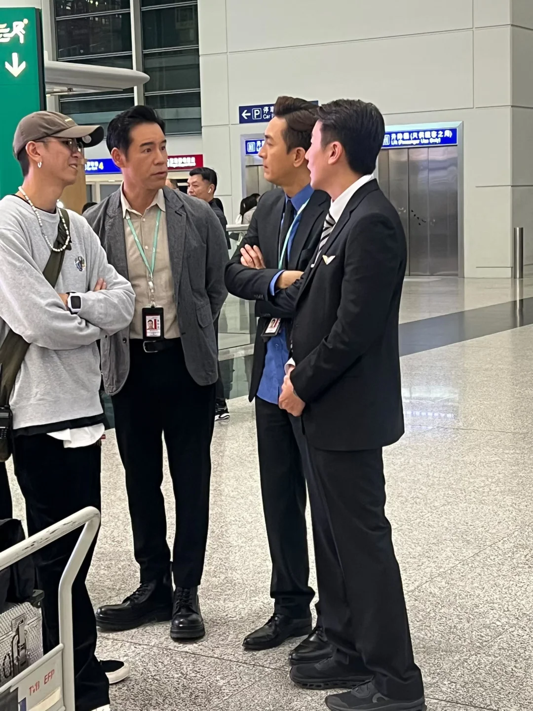 运气也太好吧～刚来香港🇭🇰就遇到马国明了