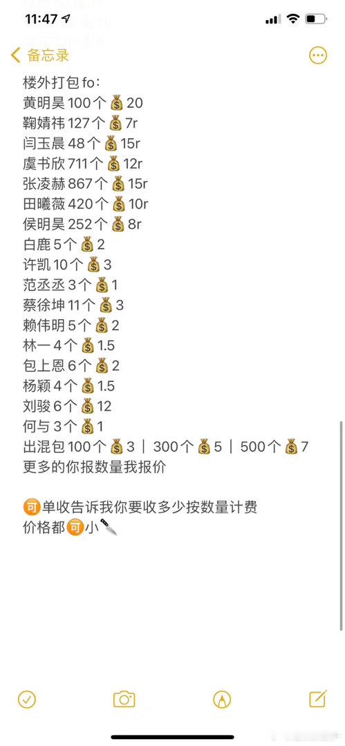 #收or出图包fo[超话]#  出打包秒发 ​