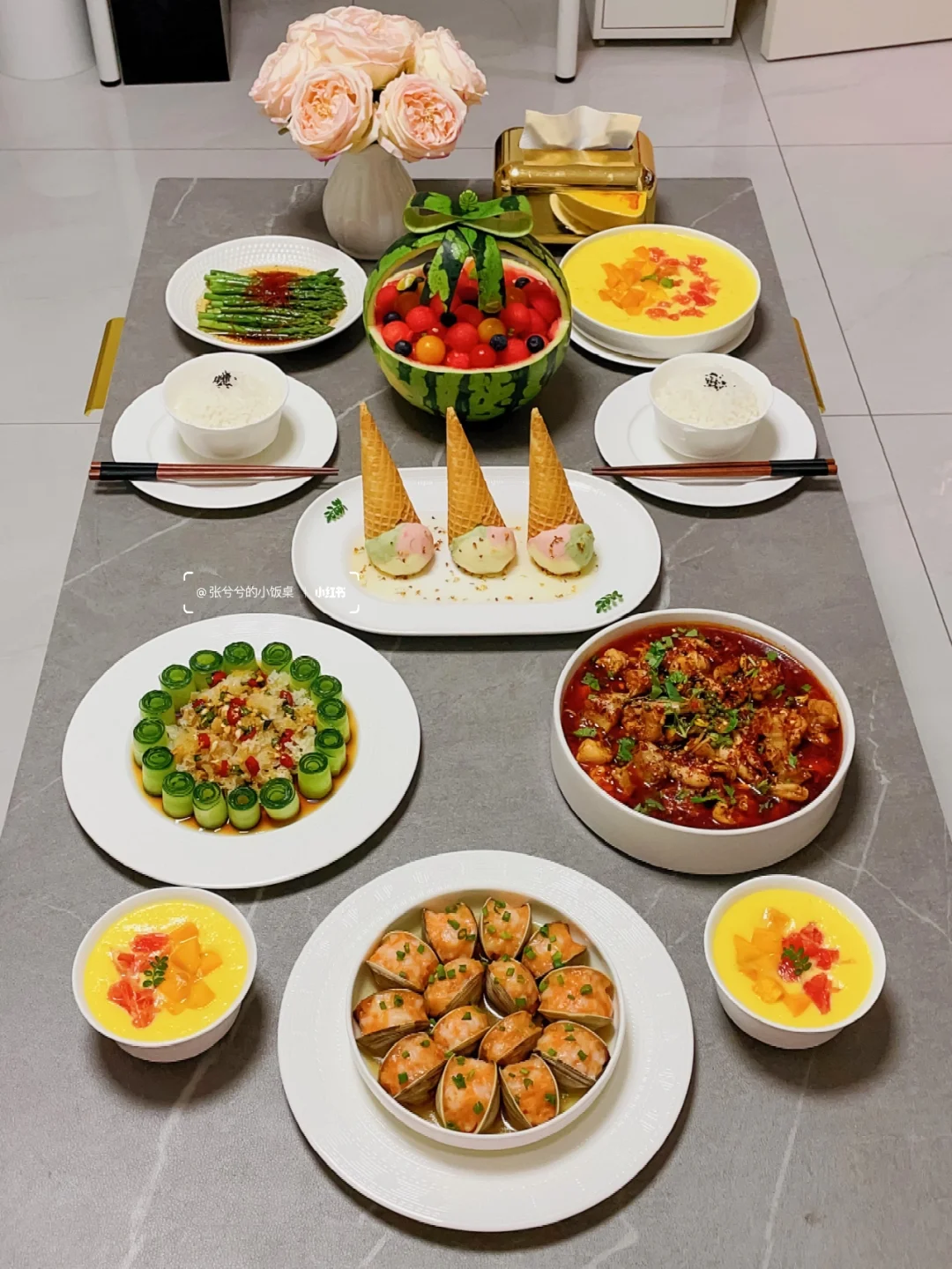 夏日开胃餐桌🏖️清爽美味 高颜值 零失败