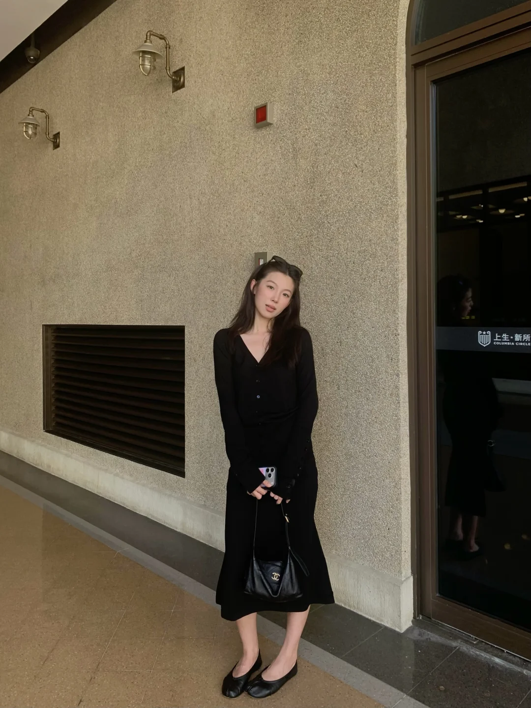 all black