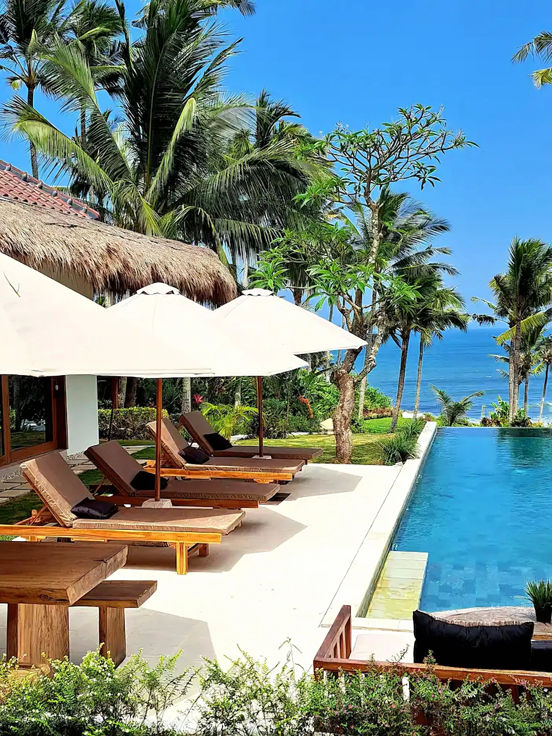 巴厘岛💰人均350！面朝大海的泳池花园Airbnb