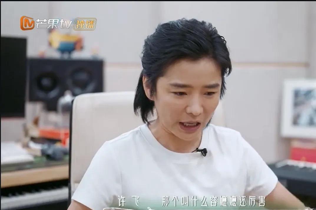 许飞这次在镜头前翻车翻得有多彻底，看张泉灵那两句追问就全明白了。
新出的那档怀旧重聚综艺里，当年06届超女的陈年旧怨又被翻了出来。
当年厉娜被公司雪藏打压的传闻，矛头一直指向许飞的背后告密。
这次上节目，许飞一开场还在极力为自己喊冤，甚至拿各种宫斗剧角色打比方，信誓旦旦表示自己从未做过对不起闺