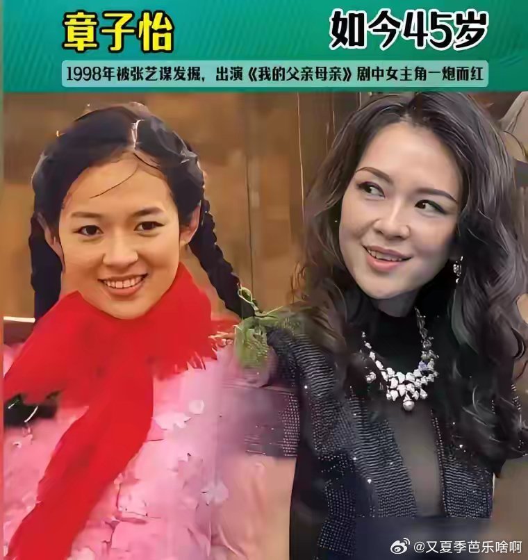 张艺谋挑人太毒了，巩俐之后这三个女人，直接把娱乐圈的路走成了三条平行线。 ​