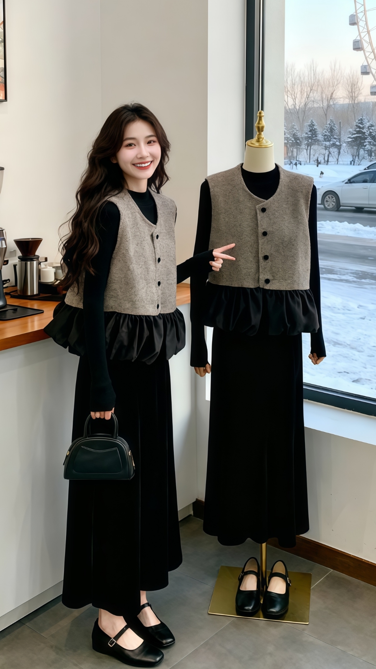 <p>气质女神穿搭 精致穿搭 名媛气质 小个子穿搭 名媛风 <!--{...