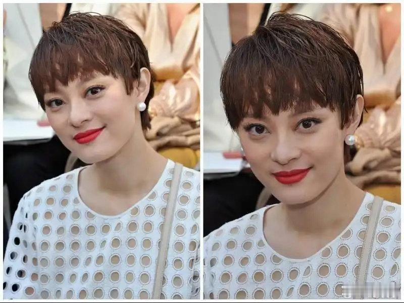 “邓超老婆孙俪”在国外又美出圈了，穿洞洞套装变时髦精，好高级 ​