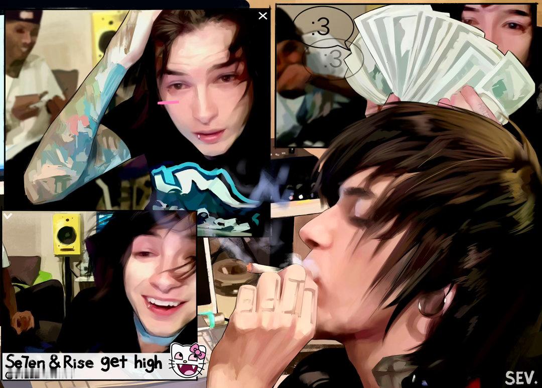 I’m a celebrity baby, #brokencyde# is my crew
我去好香啊谁看了不想法一下 ​