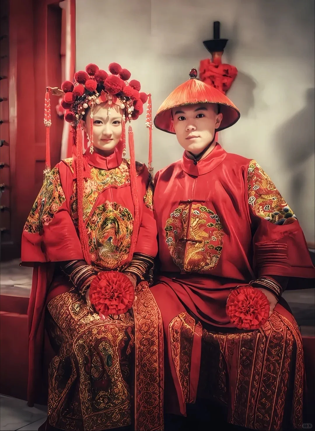 一句臣女不喜欢金器首饰，嫁衣上真的没有。