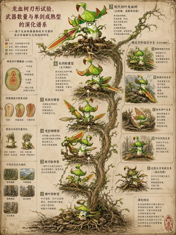 【植物角色的战术演化谱系】