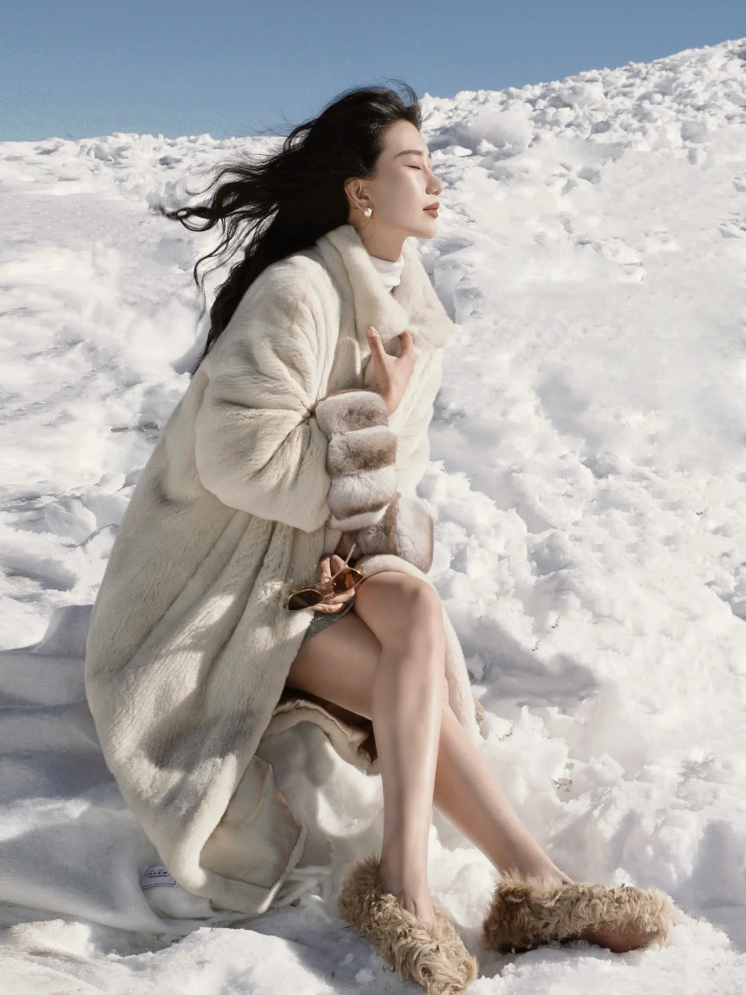 天地素白之间 ，我希望自成风景