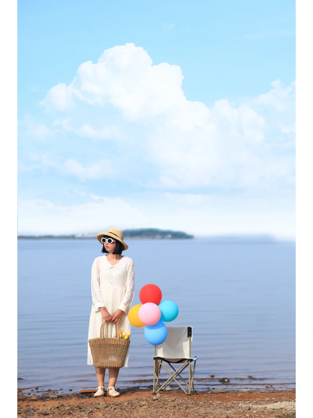 武汉绝美海边草原露营地❗️可烧烤看日落