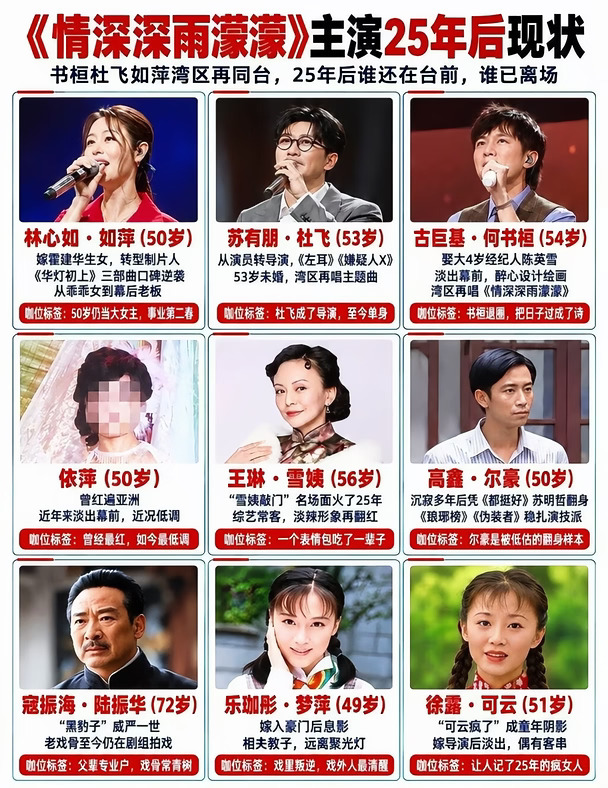 林心如苏有朋古巨基再同台！