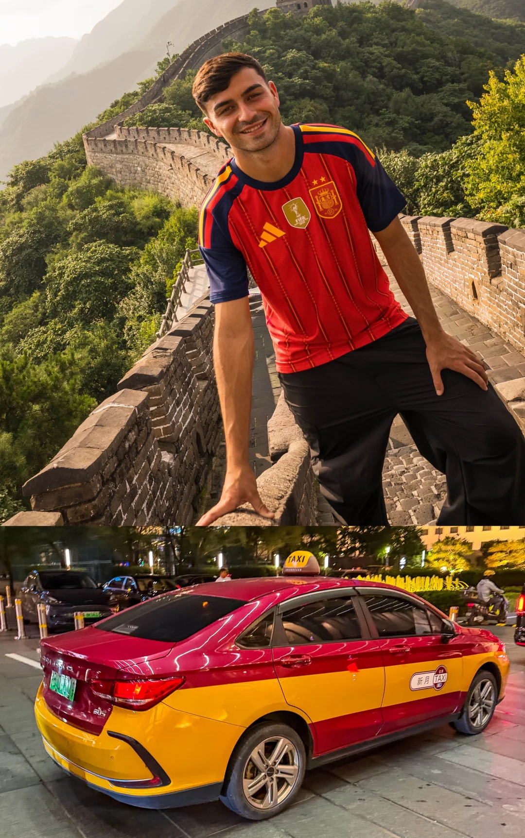 🇪🇸当佩德里见到北京出租车😂