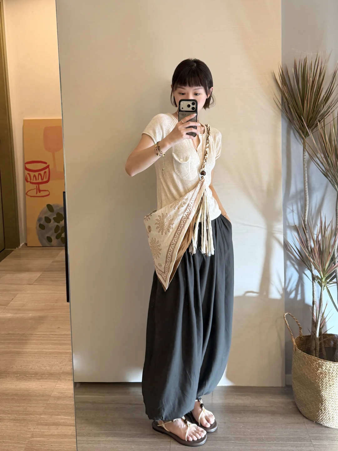 夏天这么穿太舒服了～🌴