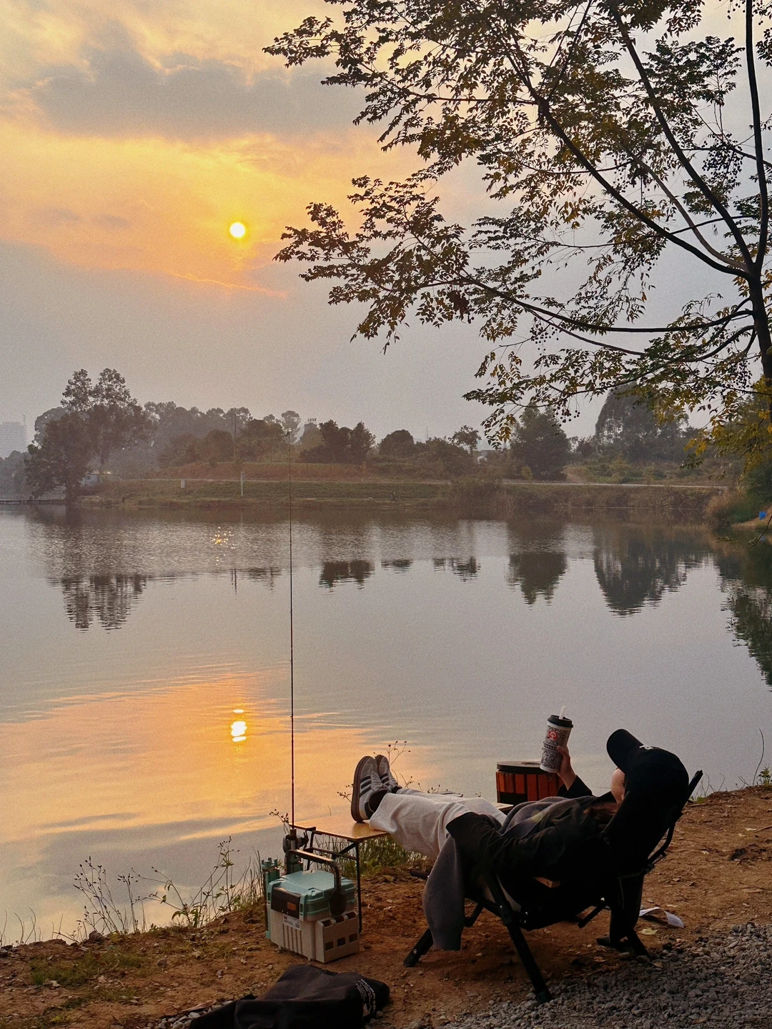 躺平钓鱼🎣这才是成都的秋天🍂
