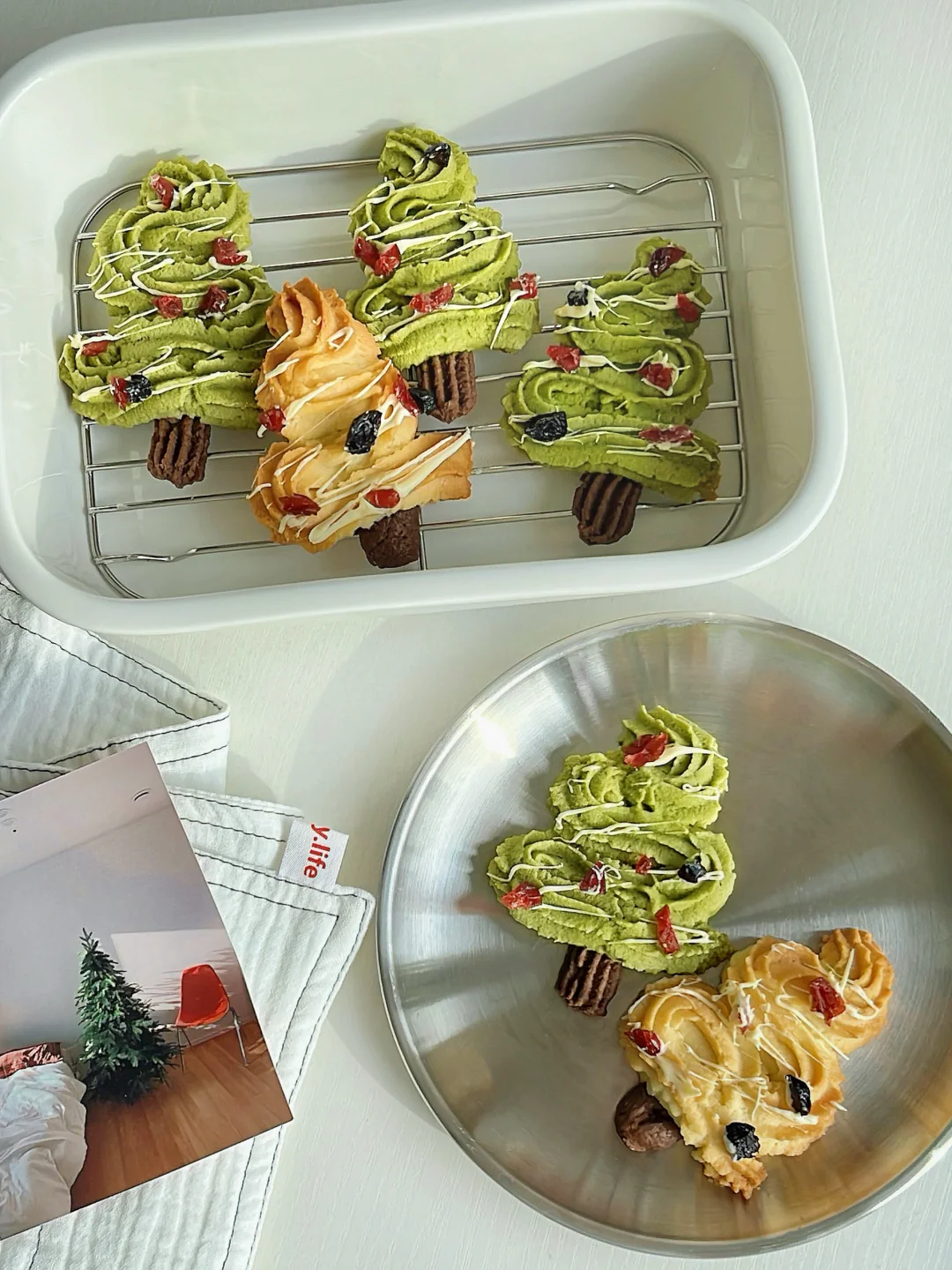 🎄圣诞树曲奇❗️超好吃🤨0失败