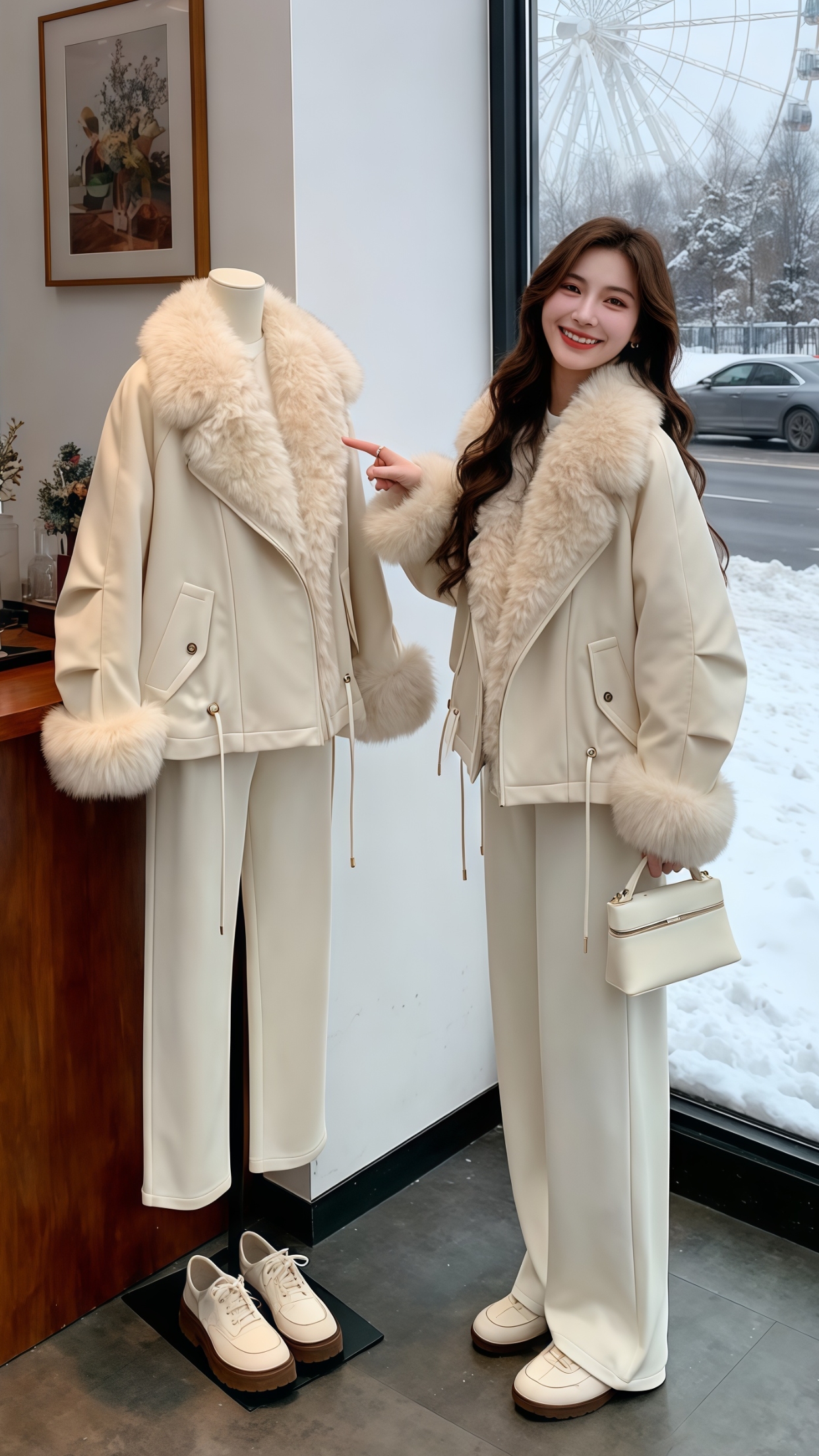 <p>名媛气质 女神穿搭 小个子穿搭 名媛风 女神范 <!--{img...