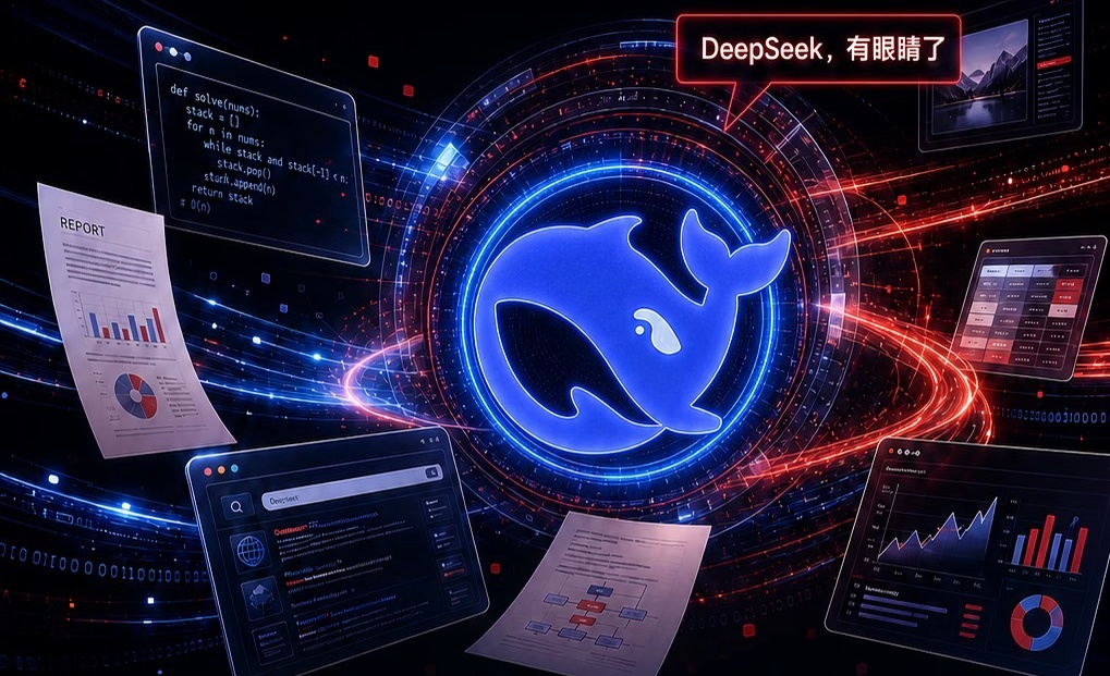 #DeepSeekV4视觉模型上线# DeepSeek 正在一步一步的补齐自己的产品系列，为自己的生态系统提供坚定的基础。

从整个产品的布局来看，DeepSeek 的发展路线还是选择了从点到面的一个发展路线，每一个模型都不追求大而全而是在点上突破，通过这种点与点的联系形成一个产品网络。小步快跑既能给对手压力又 ​