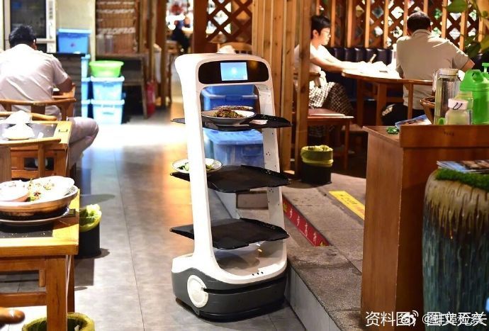 【孩子在餐厅跑动，被送餐机器人撞倒受伤，责任算谁的？】本想蹲下来和机器狗互动，没想到被机器狗撞伤了额头。今年6月，武汉一名两岁女童在一家机器人门店外受伤。家属称现场没有安全提示，门店则介绍平时会提醒孩子保持距离。近年来，机器人应用场景不断拓展，机器人会表演、能送餐，加速走进日常生 ​