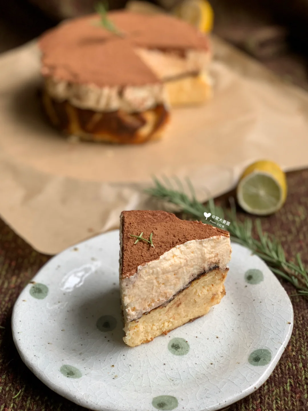 奶香二重奏| 意式配方🍫提拉米苏咖啡巴斯克