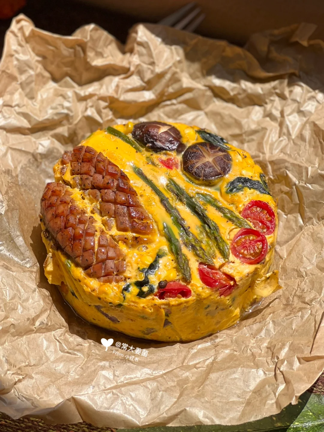 不限食材！刷脂&低碳杂蔬香肠烘蛋🥚🍄🥬