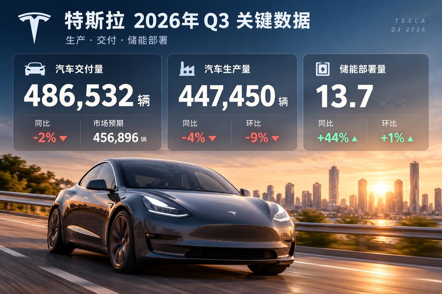 特斯拉刚卖出48.65万辆车，但华尔街等的已经不是下一辆Model Y