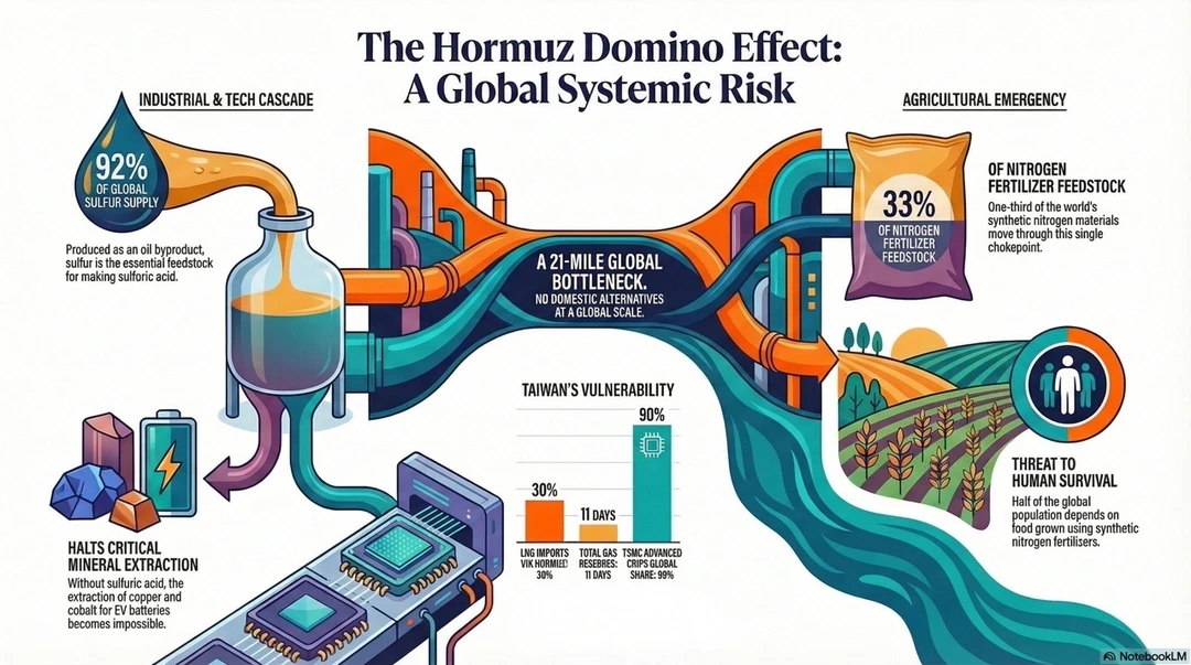 一条21英里的海峡，如何撬动全球经济与粮食