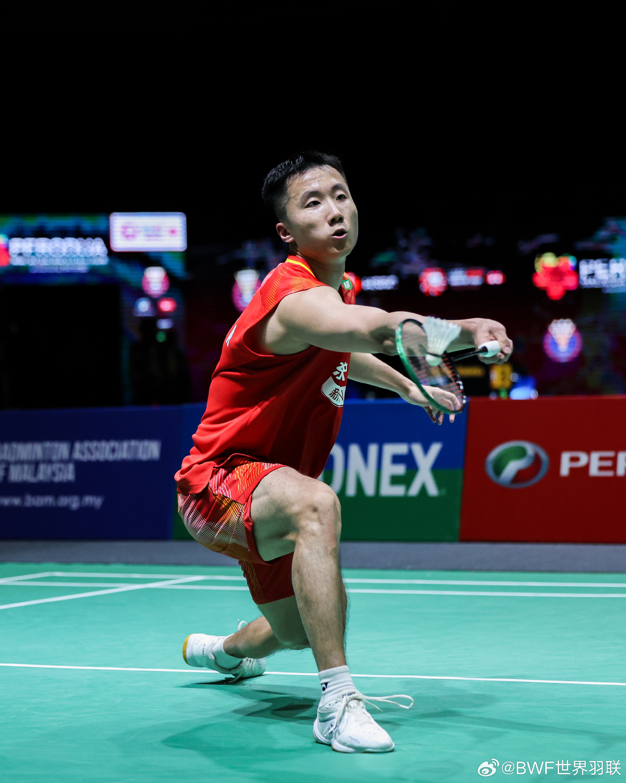 🏸2026新加坡羽毛球公开赛男单1/16比赛，以17-21、15-2...