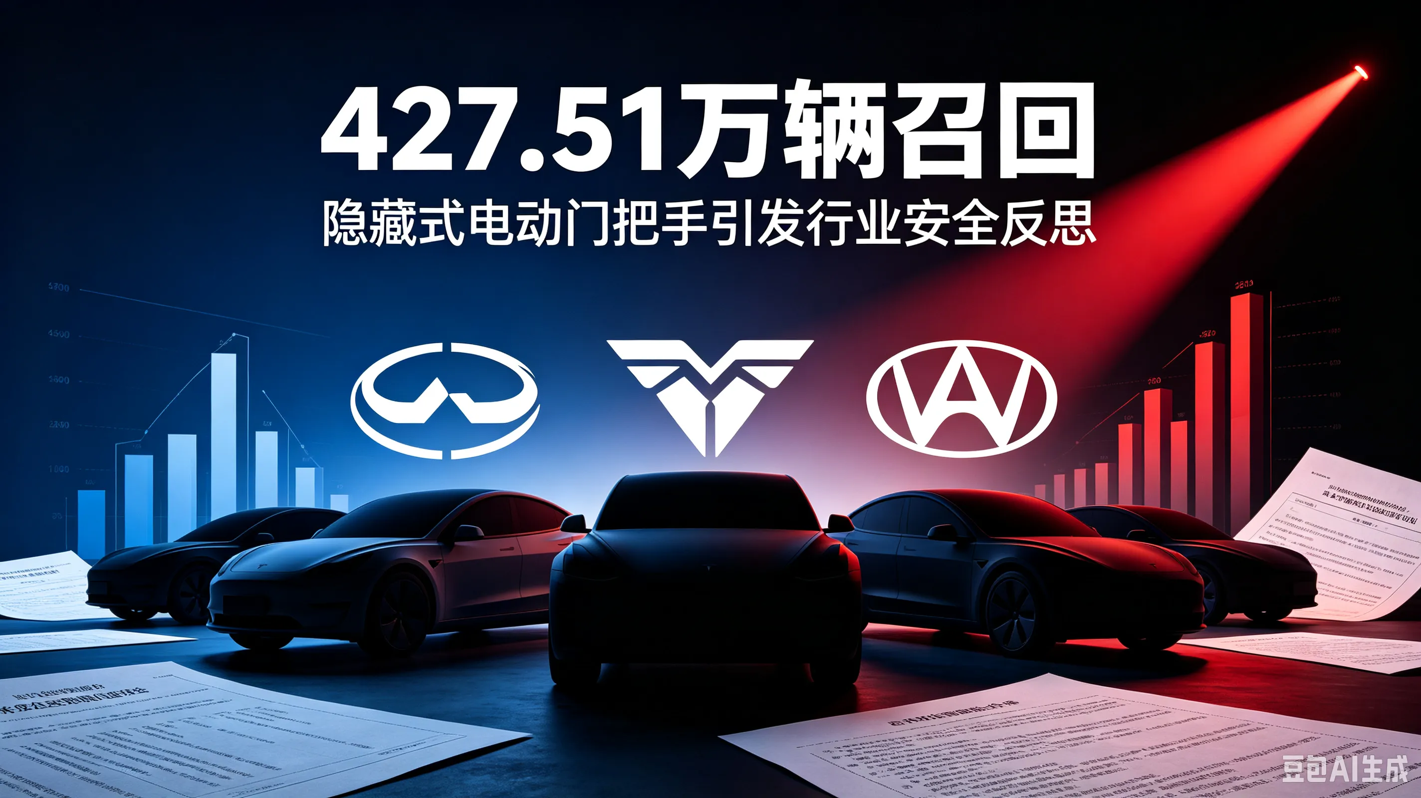 特斯拉297万辆被召回？9家车企一起栽了跟头，谁还敢信智能门把手
