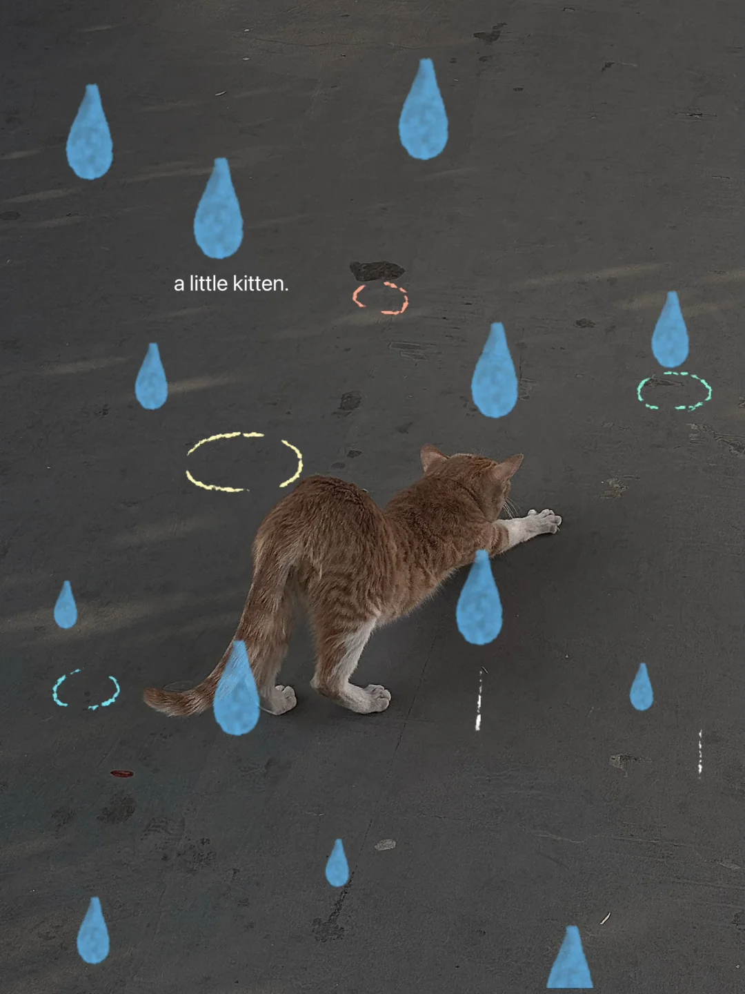 雨滴live图🩵get一种很新的氛围感po图方式