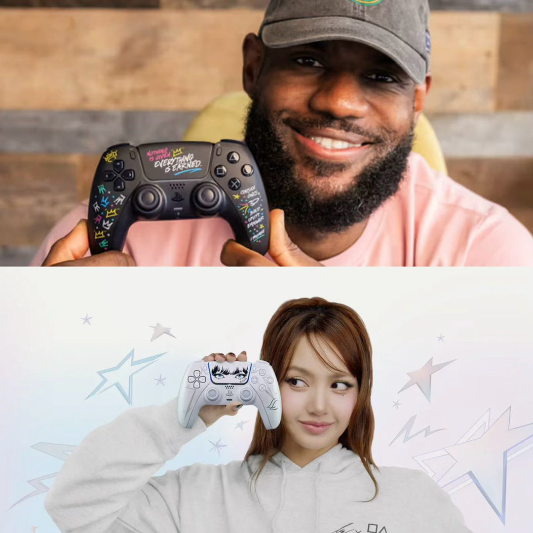 PlayStation 官方目前推出的名人專屬個人聯名 DualSense 無線控制器，僅有 Lisa 以及 NBA 傳奇球星 LeBron James 兩人，此前官方並未與其他藝人或運動員推出過個人專屬的實體聯名手掣 ​