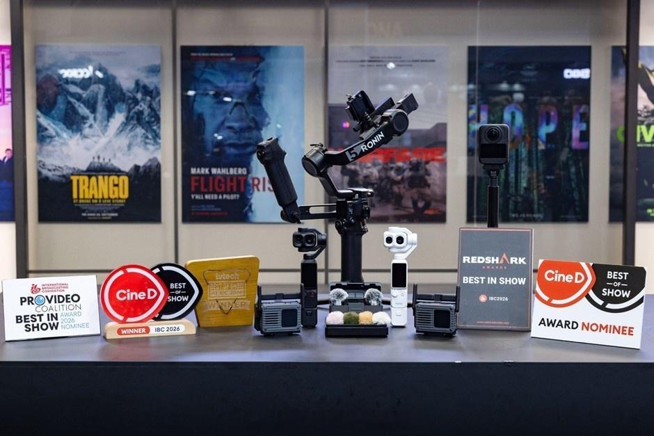 【大疆 Osmo Pocket 4P 与 Osmo 360 II 荣获展会多项大奖 大疆影像生态闪耀 IBC 2026】（2026年9月17 日，阿姆斯特丹）全球创新影像技术领导者 DJI 大疆在荷兰阿姆斯特丹举办的 2026 年国际广播电视展 IBC 2026 上荣获多项大奖。其中，DJI Osmo Pocket 4P 获得 CineD、TVTech 和 ProVideo Coalition 颁 ​
