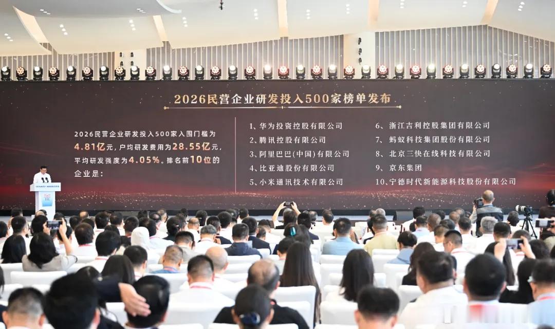 【“最前沿突破扎根最真实需求” 民企笃定创新、布局未来】

敢想敢闯的创新魄力，让民营企业持续深耕硬核科技、抢占未来风口。

在技术加速迭代、新赛道不断涌现的当下，中国民营经济正走出一条敢前瞻、敢投入、敢试错的创新突围之路。

日前在浙江温州举办的2026民营经济创新发展大会暨知名民企助力 ​