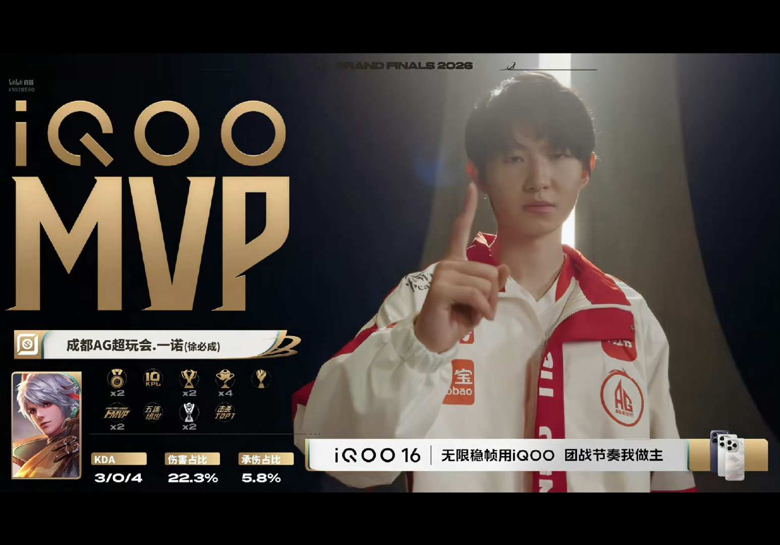 #一诺xbc[超话]# 🥬#一诺年总fmvp# 
太帅了，诺神 ​