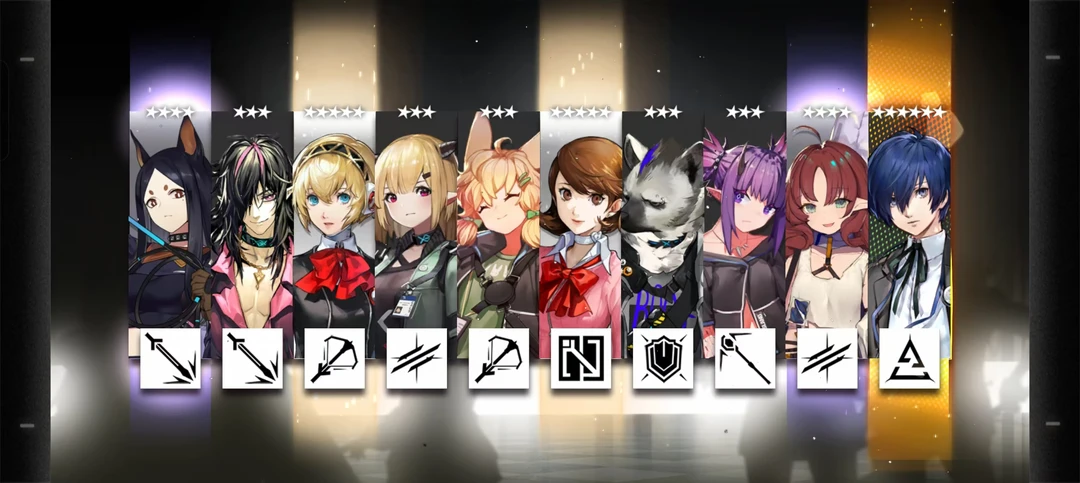 抽到了#明日方舟 #明日方舟月行水上 #明日方舟创作者应援计划