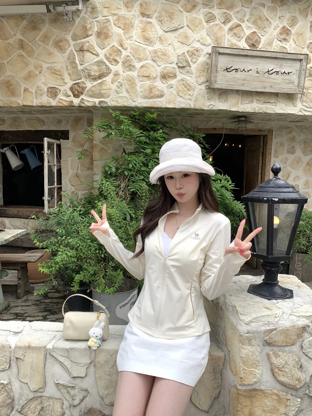 Summer all white 🤍₊˚✧ ˖