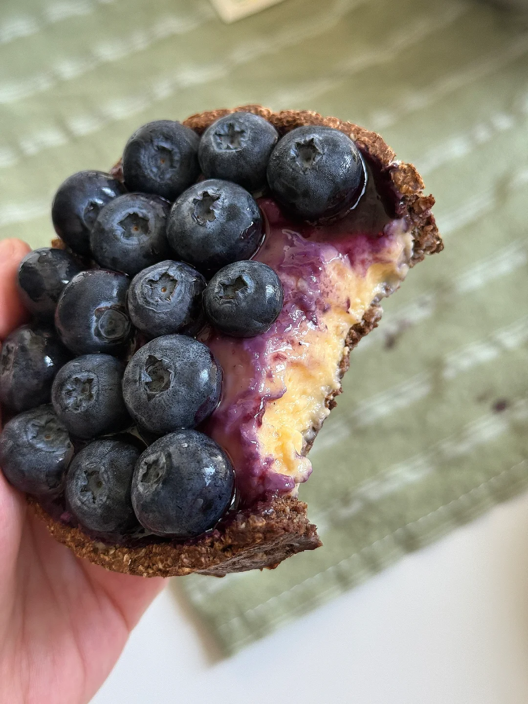 网友大智慧！！这个蓝莓大蛋挞配方超绝