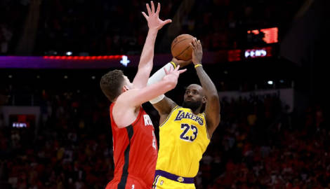 HG08体育解读：湖人vs火箭季后赛前瞻：詹姆斯力争横扫对手晋级 申京...