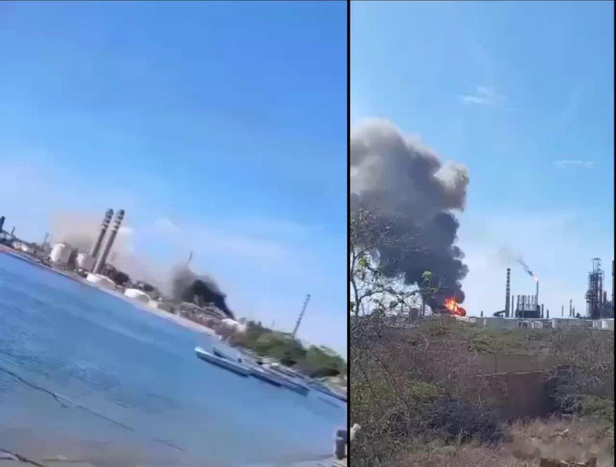 委内瑞拉卡多恩炼油厂突发火灾爆炸导致停产，正值美国加大对委石油依赖之际，这一意外让本就紧绷的供应链再添变数。虽然火势在一小时内扑灭，但整座炼厂已陷入停摆，部分设施此前更因缺油早已闲置。

在地缘冲突推高全球油价的背景下，#委内瑞拉石油# 正成为美国规避霍尔木兹海峡及胡塞武装风险的“后 ​