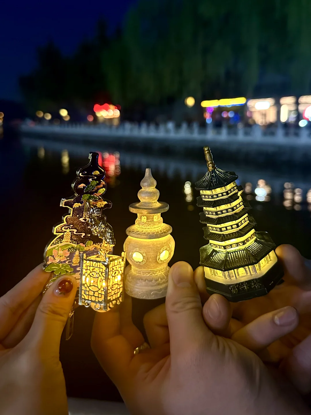 谁懂啊✨发光冰箱贴把西湖夜色带回家啦‼️