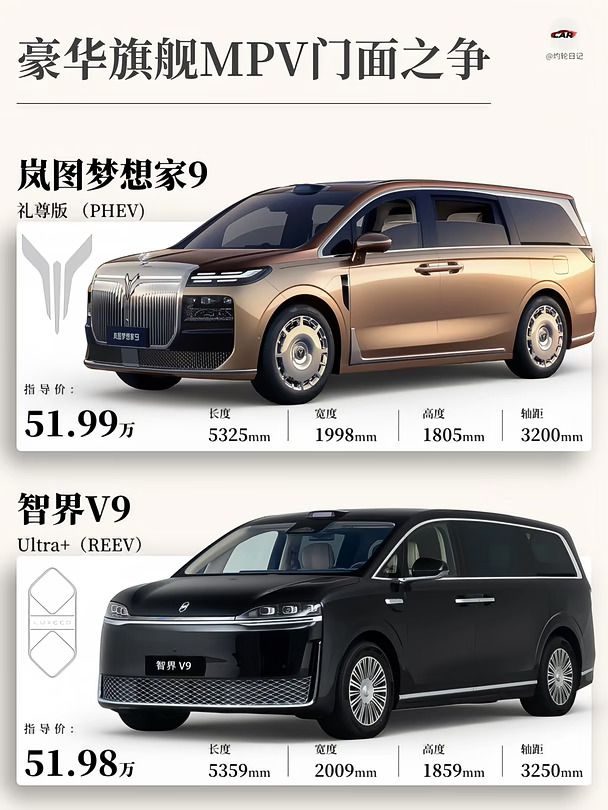 梦想家9和智界V9怎么选