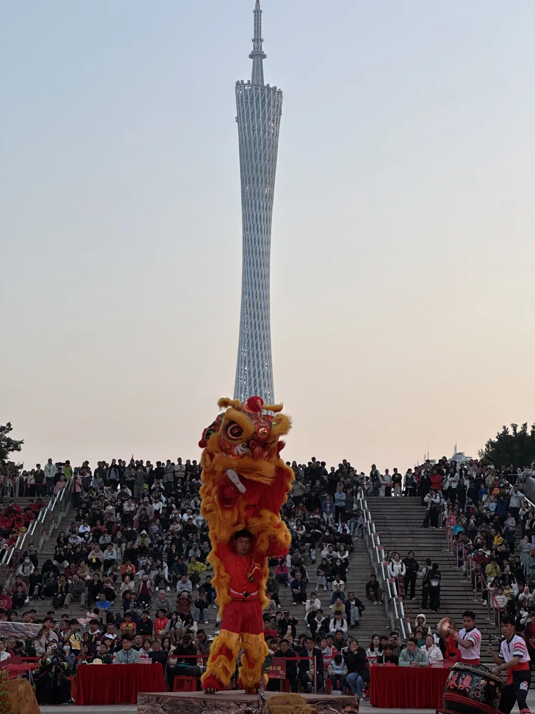 广州狮王争霸！明天梅花桩对决燃炸🔥