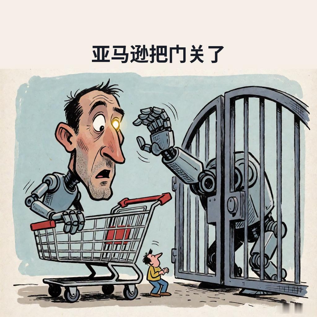 昨晚有人在亚马逊上买东西，结账的时候弹出来一行字，说继续让一个未经授权的AI代理访问，违反了亚马逊的使用条款。这个AI代理叫Muse，是Meta的。也就是说，买不了。

Muse是Meta做的AI助手，能替人干不少活，其中一项就是帮你去网上买东西。这回亚马逊直接把门关上了，用Muse在亚马逊下单的，只能换个 ​