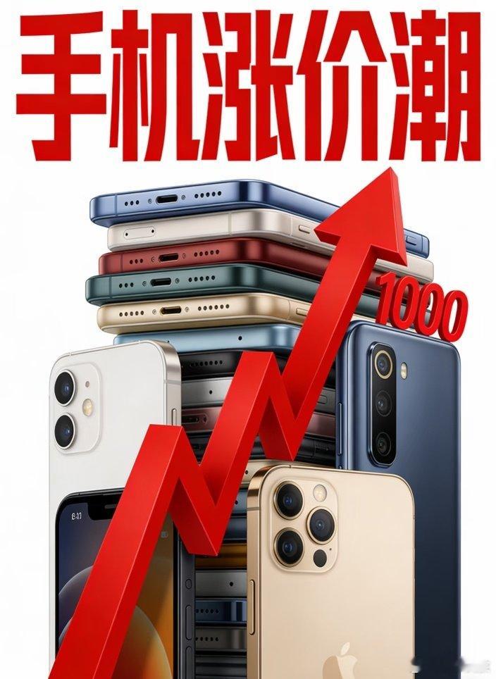 #iPhone能躲过手机涨价潮吗#最近好多国产手机都调价了，有的直接涨几百甚至上千，就iPhone目前还没跟着涨。
 
现在芯片、存储这些上游成本都在涨，整个手机行业压力都不小。iPhone到底会不会涨价还不好说。
 
想问下大家，如果iPhone涨价，你最多能接受涨多少？ ​