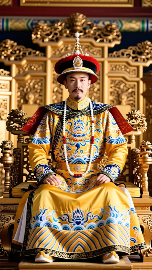 乾隆皇帝（1711—1799年在位1735—1796年），是清朝第六位皇帝，雍正之子。他在位六十年，史称“乾隆盛世”，也是中国历史上在位时间最长的皇帝之一。乾隆即位后，继续推行雍正时期的整顿吏治与财政措施，强调“勤政”和“法度”，在相当长的时期内维持了国家的稳定与繁荣。

在对外与边疆治理方面，乾隆