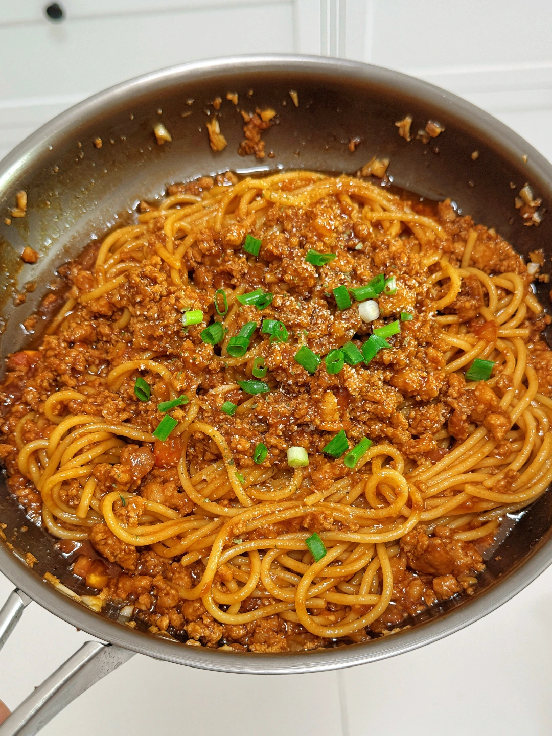 谁懂啊？番茄肉酱意面吃一次爱一次🍜🍜🍜