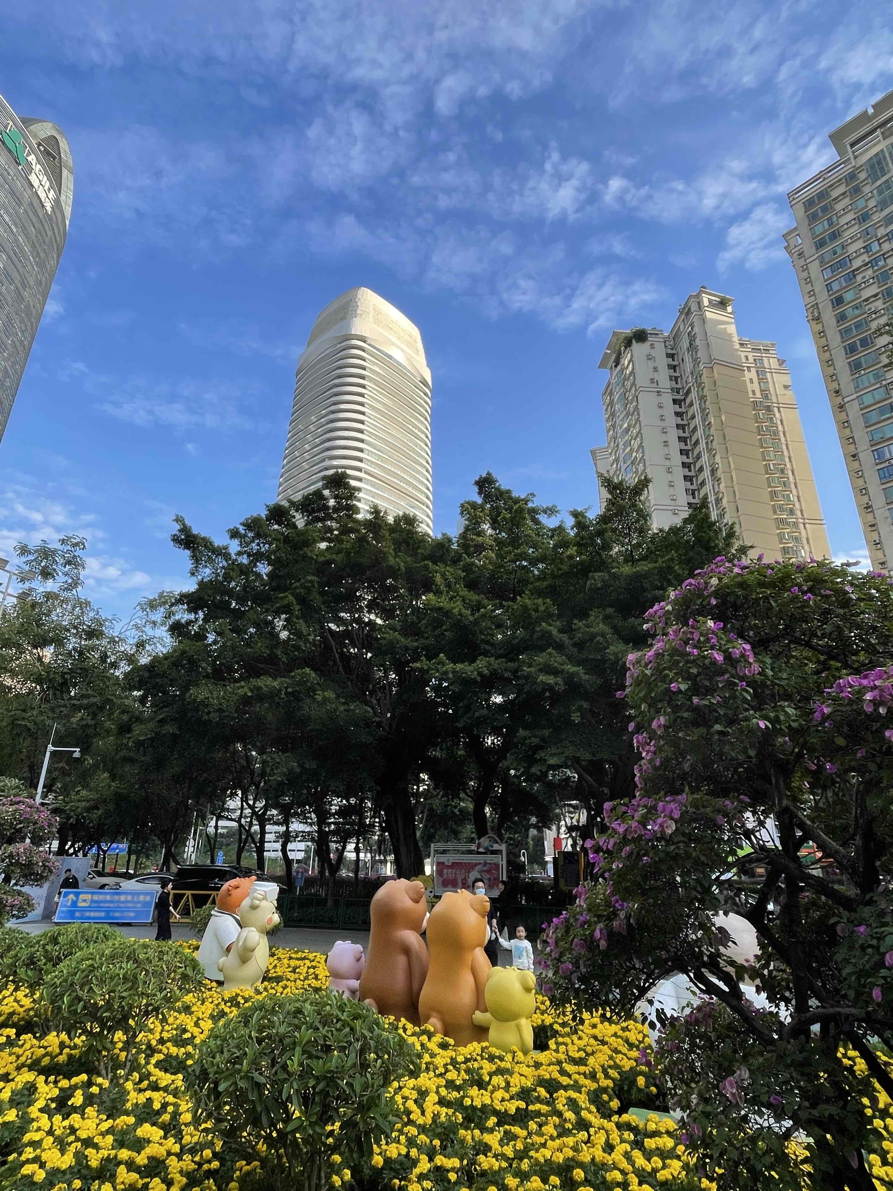 傍晚的珠江新城。2025-11-23