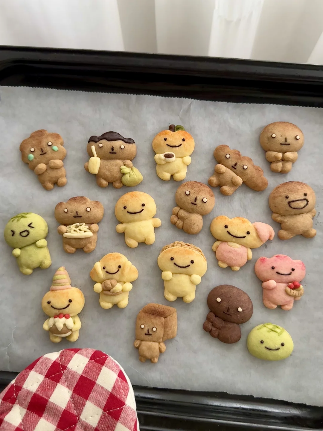 👩🏻‍🍳烤一盘o_o烤焦面包曲奇