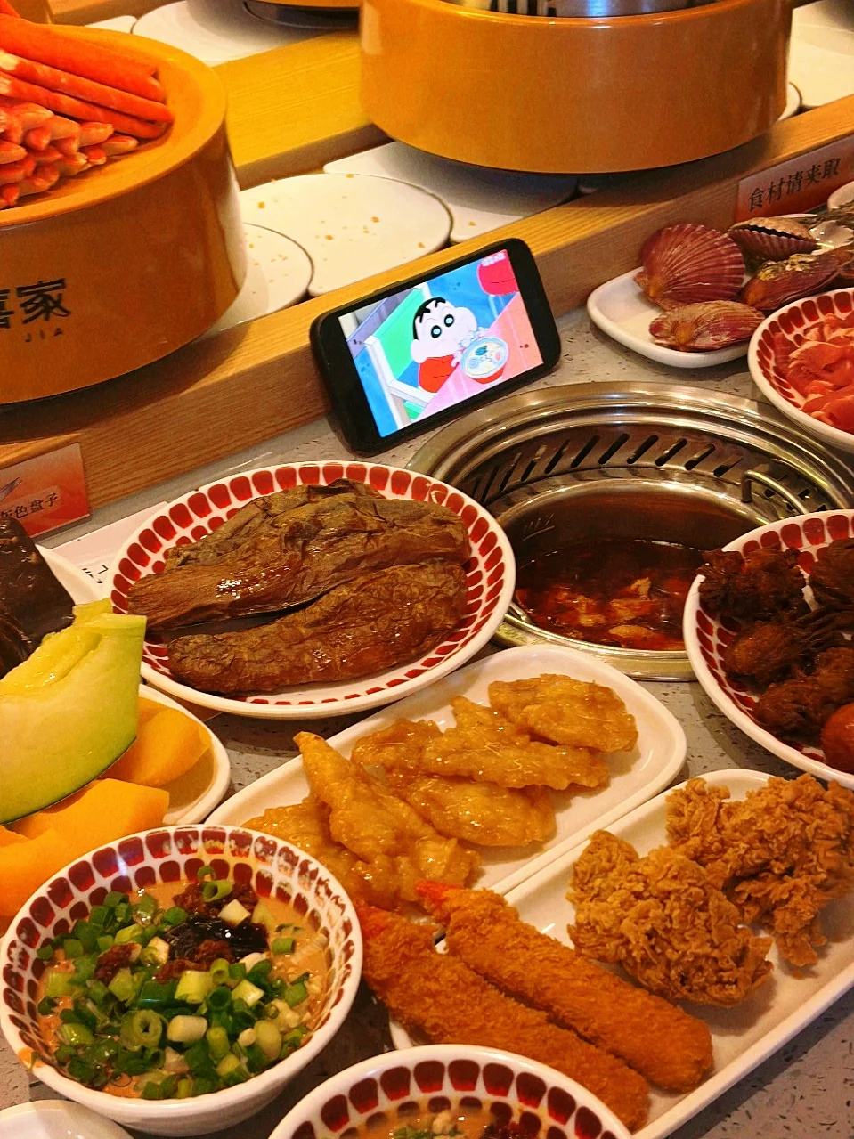 中秋逛吃✨喜家自助新品多到吃不完！
