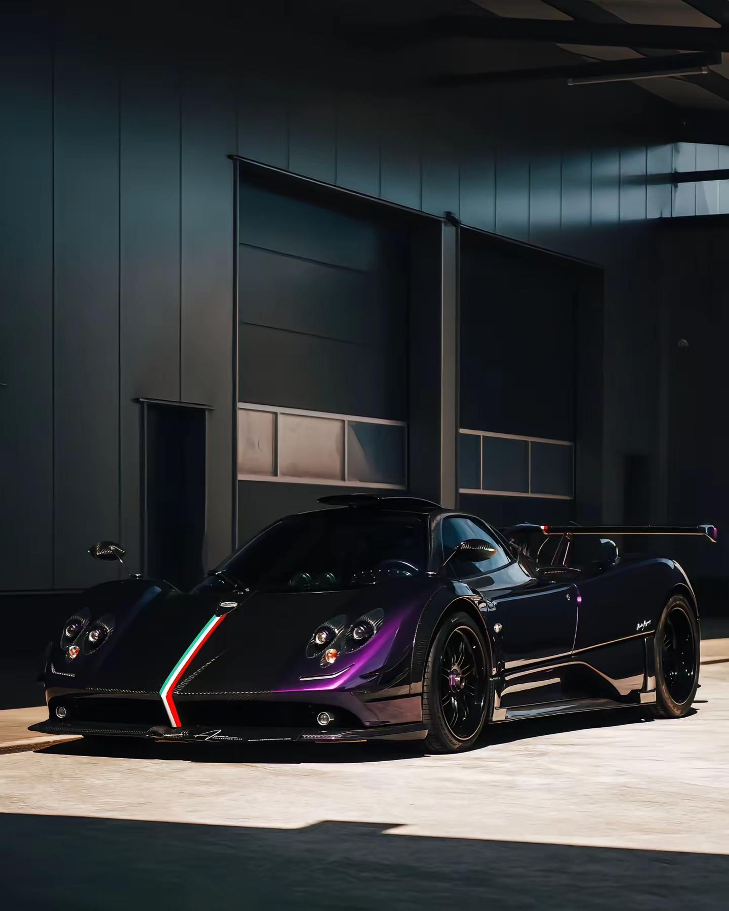Pagani Zonda 760 ViolaVIN:76125(760)|🇩🇪曾经国内唯一台Zonda 760，现在已经在德国🇩🇪沉睡hypercar 帕加尼 帕加尼zonda