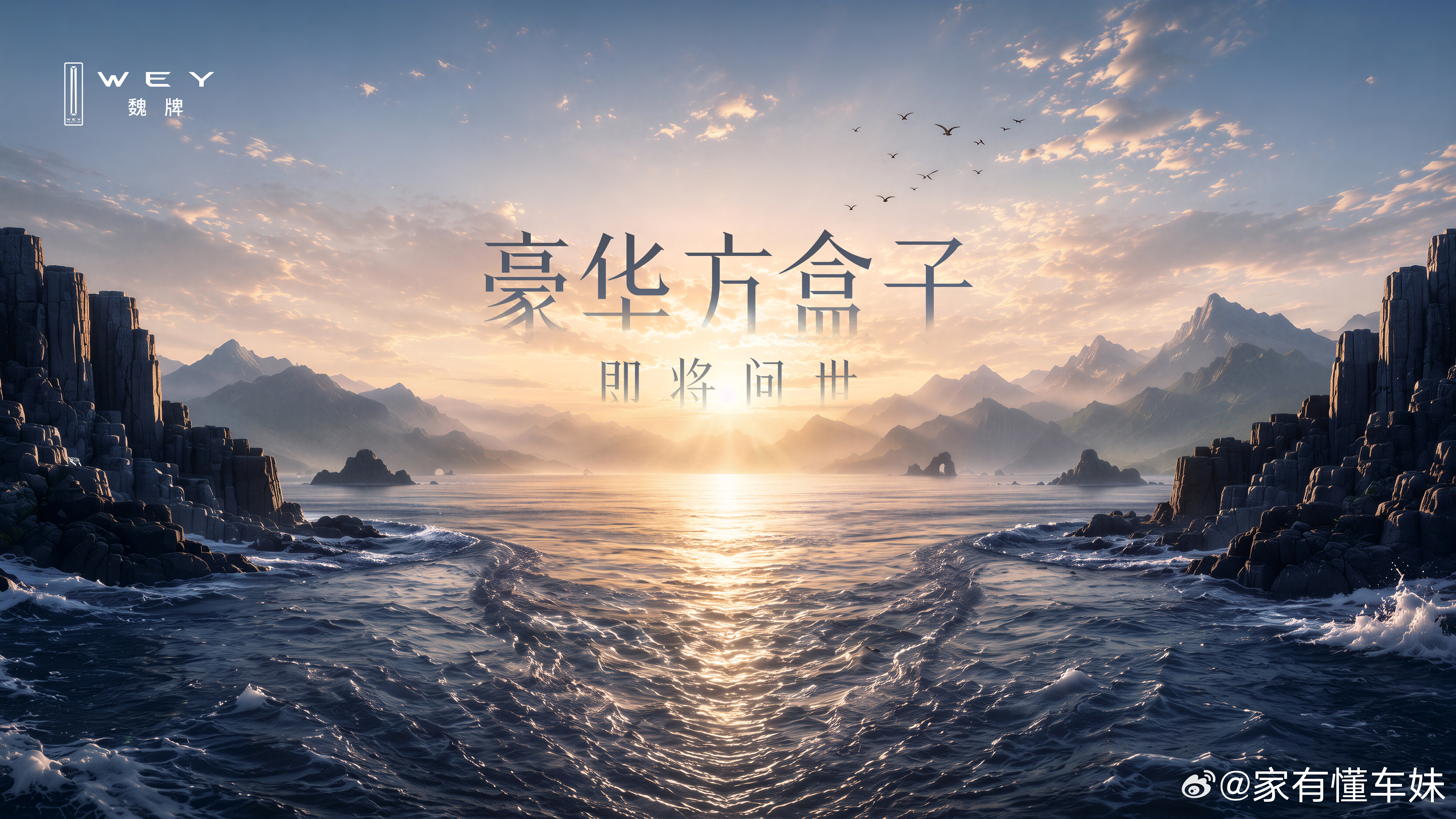「新意境，新篇章」 豪华方盒子，即将问世魏牌豪华方盒子惊艳问世 ​​​